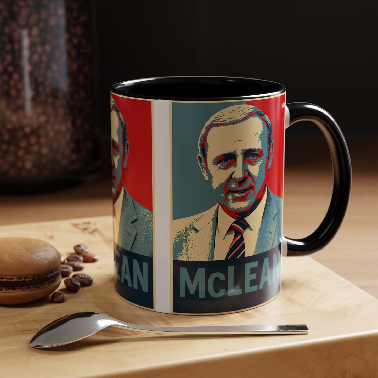 Jim McLean Hop Poster Mug - Dundee United