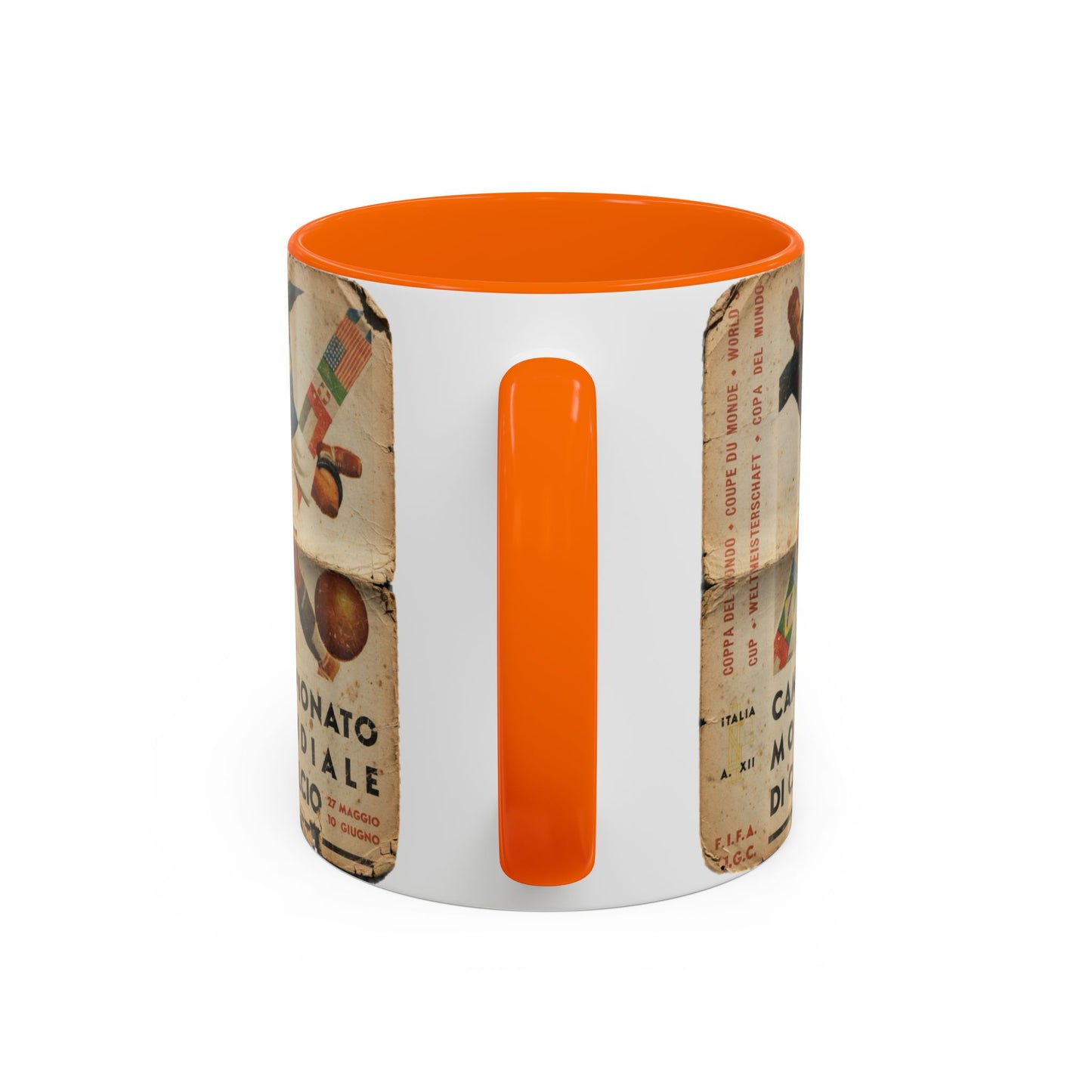 Italy 1934 World Cup Poster Coffee Mug (11, 15oz)