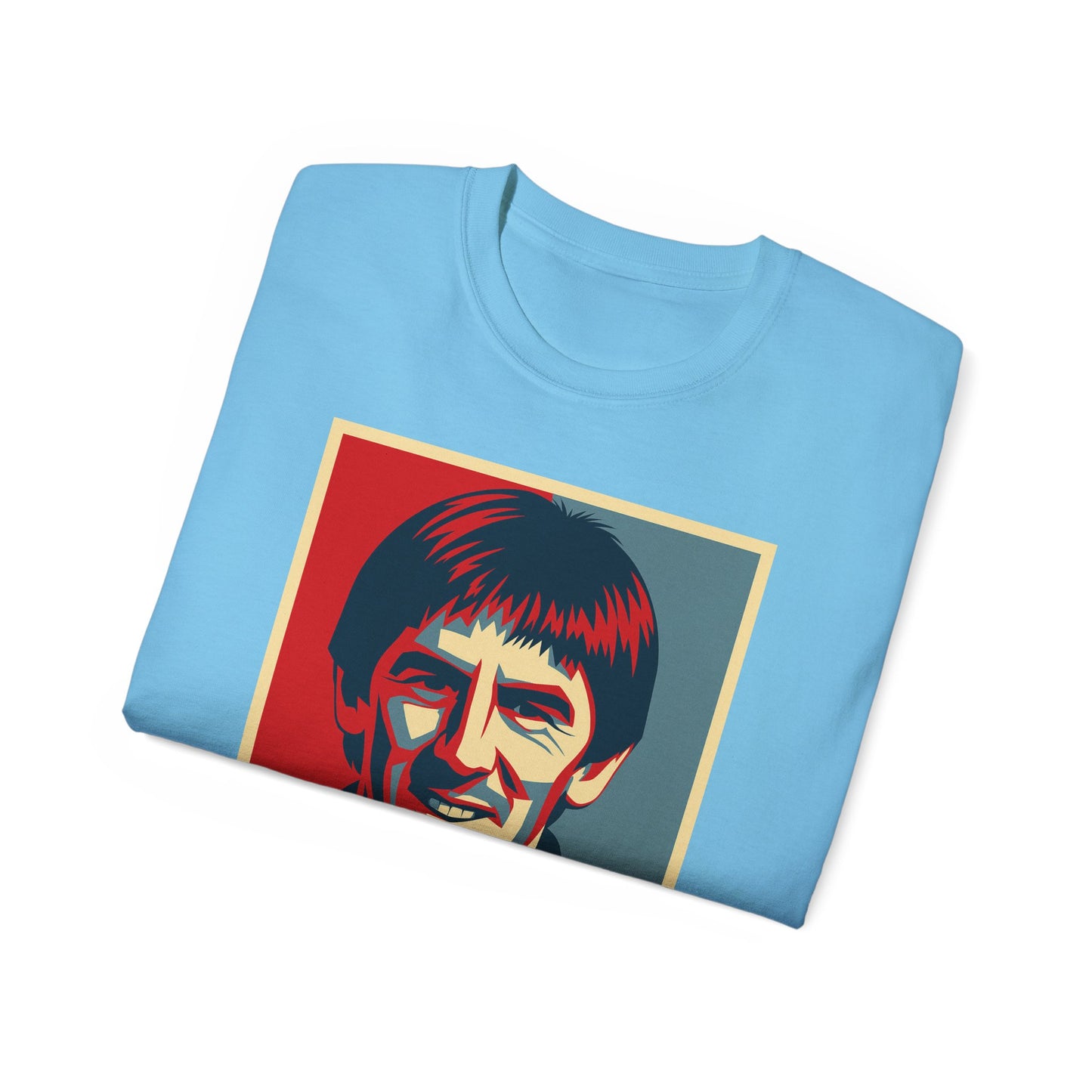 Peter Beardsley Hope Poster T-Shirt - Newcastle United
