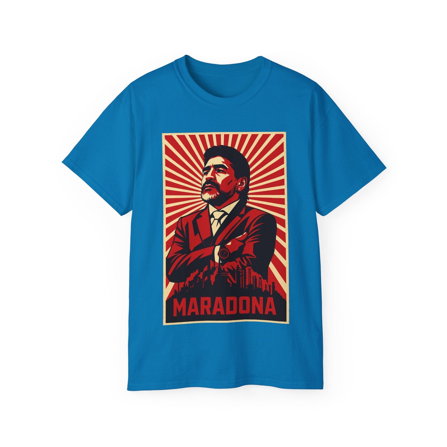Maradona Propaganda Poster T-Shirt - Argentina