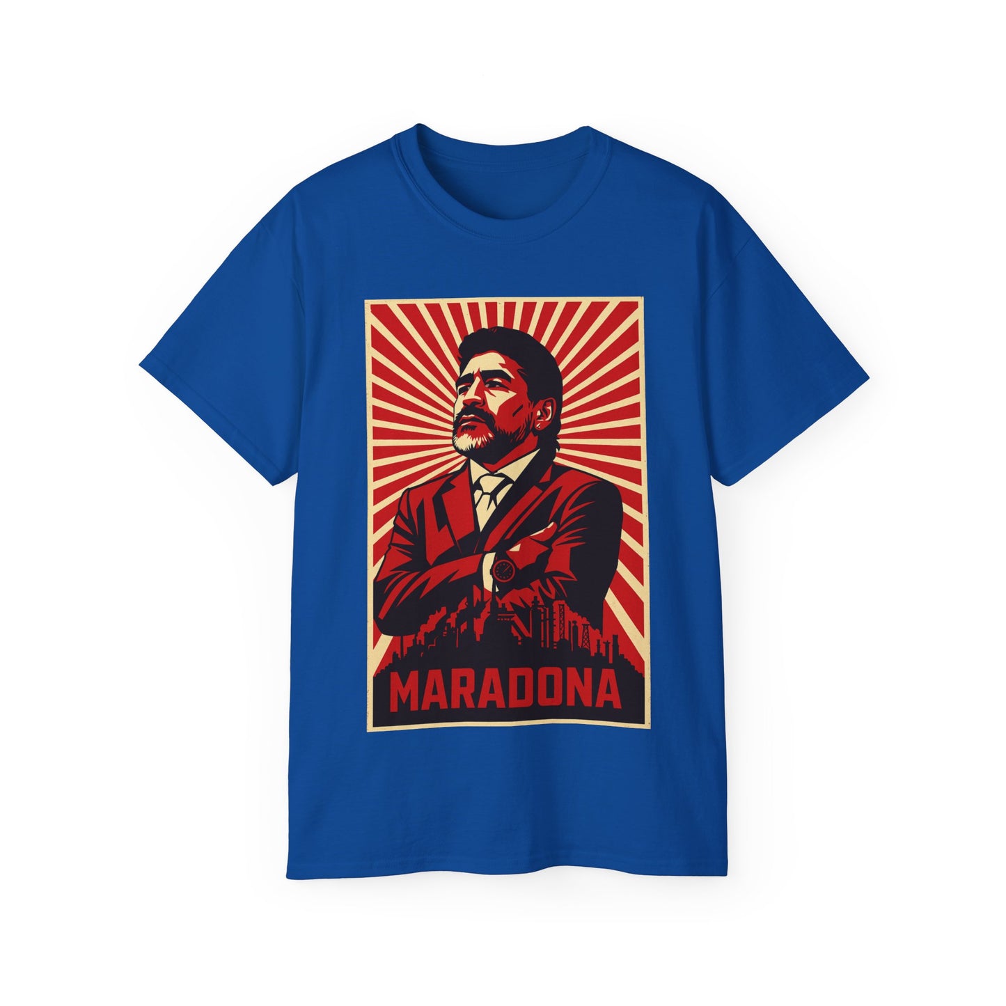 Maradona Propaganda Poster T-Shirt - Argentina