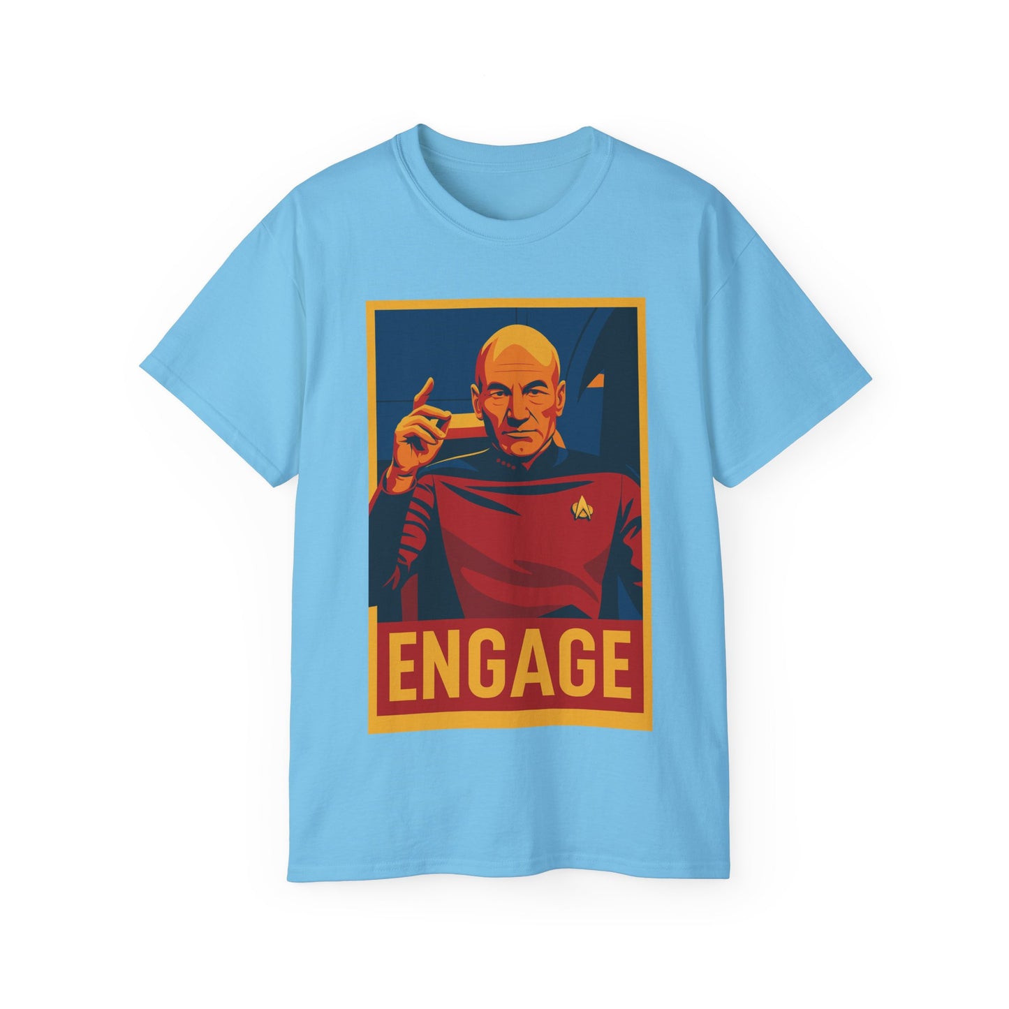Captain Picard Engage T-Shirt
