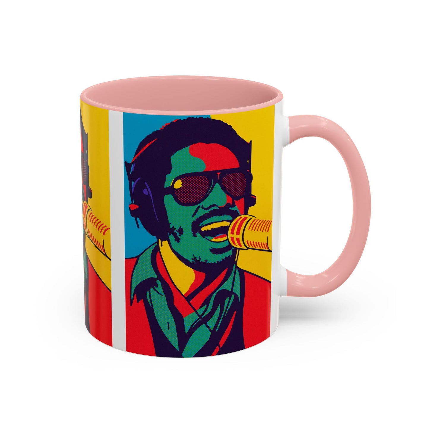 Stevie Wonder Pop Art Mug