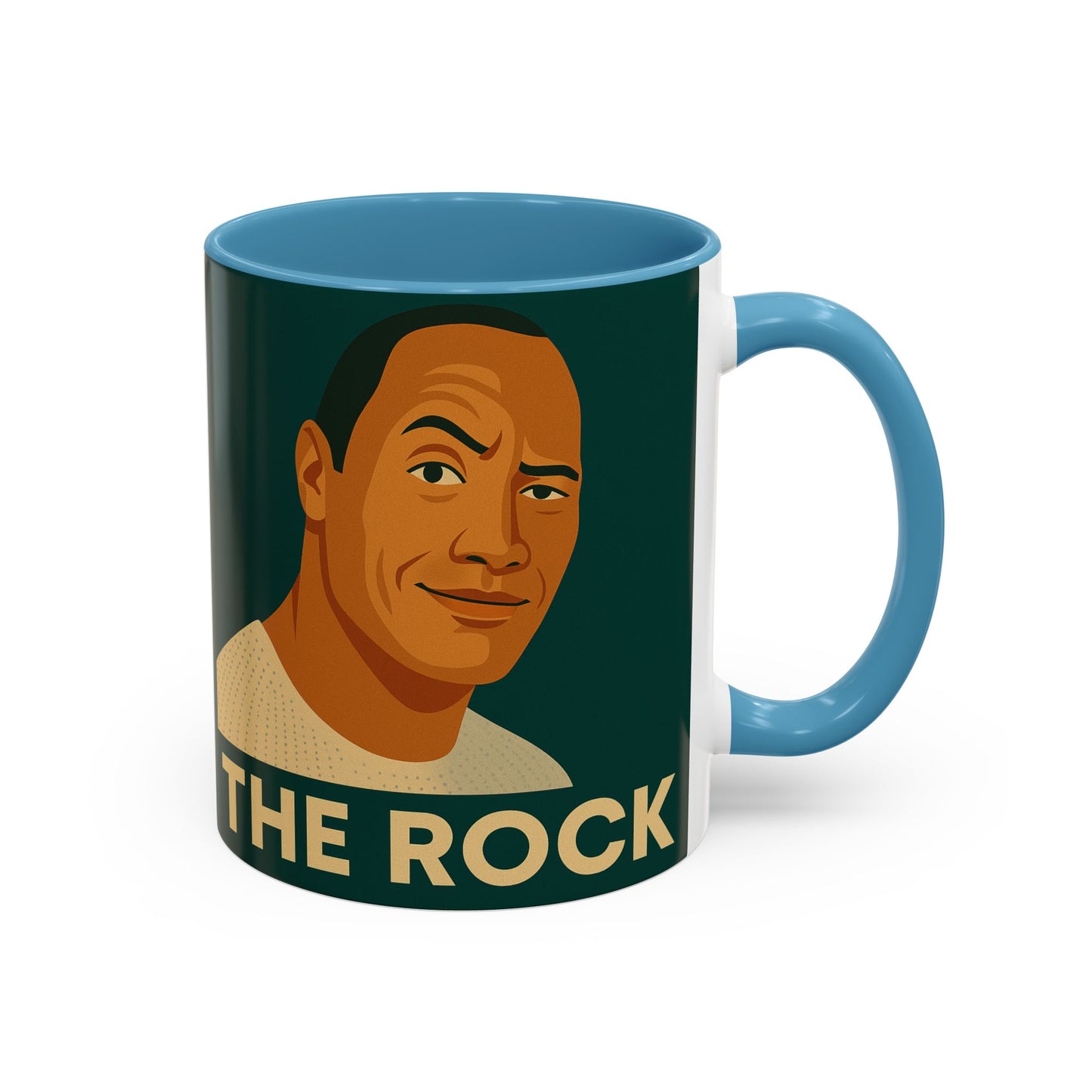 The Rock Coffee Mug, Fun Gift for Fans, Unique Home Decor, Inspirational Drinkware, Collector's Item, Birthday or Holiday Gift