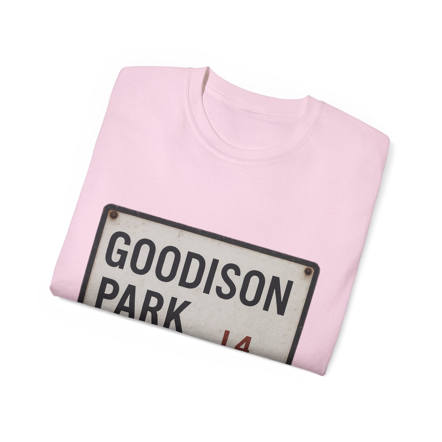 Goodison Park Everton Road Sign T-Shirt
