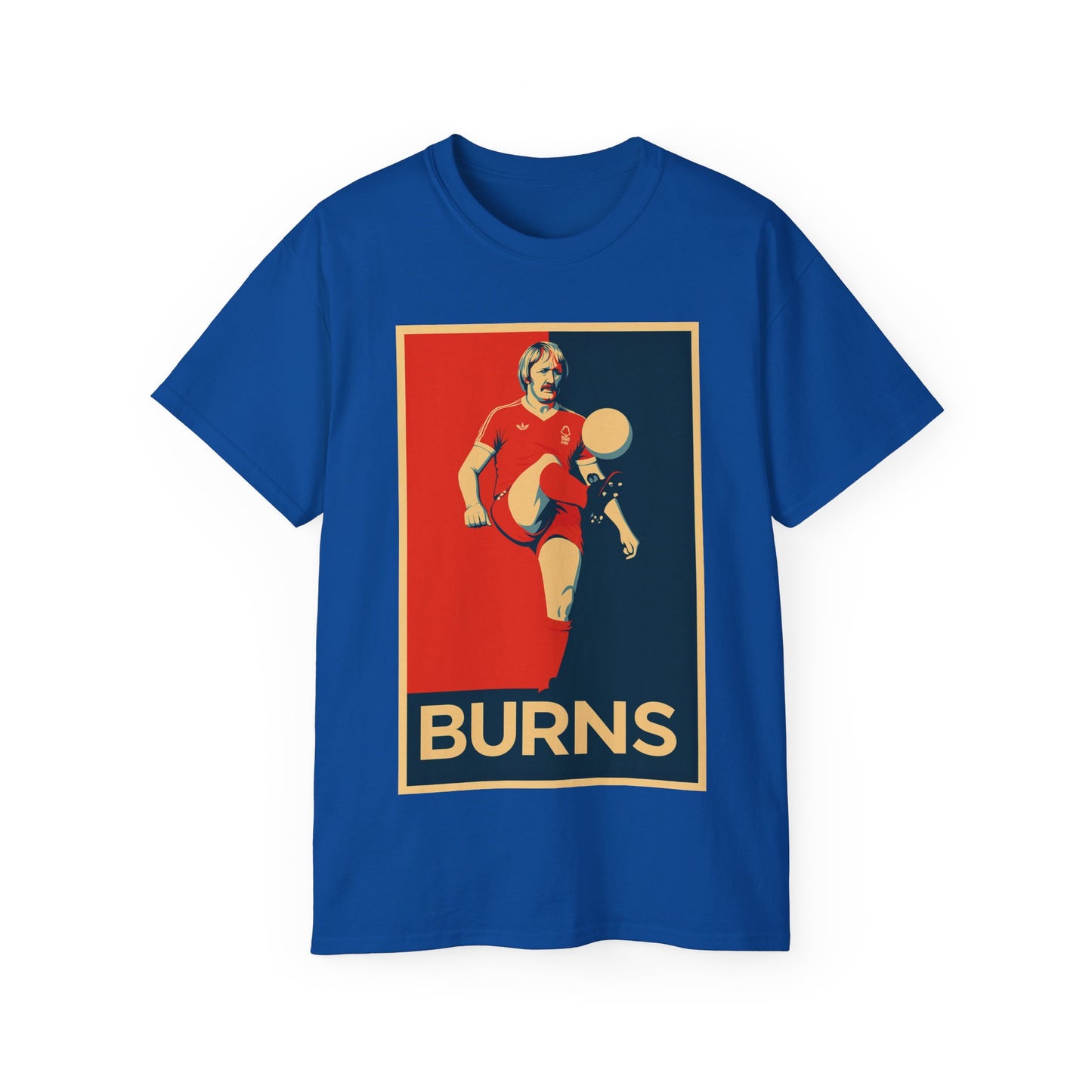 Kenny Burns Nottingham Forest Kick T-Shirt