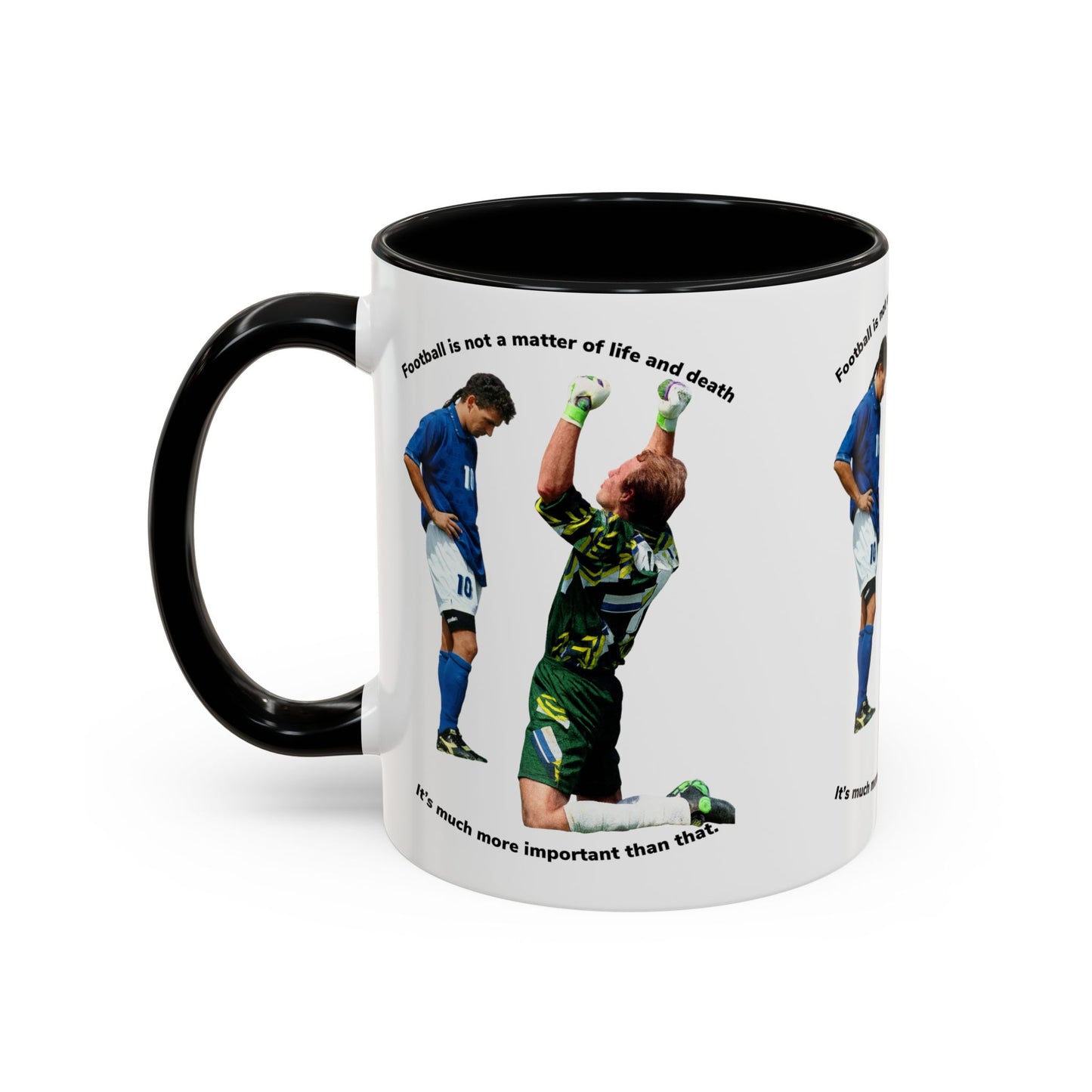 Roberto Baggio Football Life and Death Mug