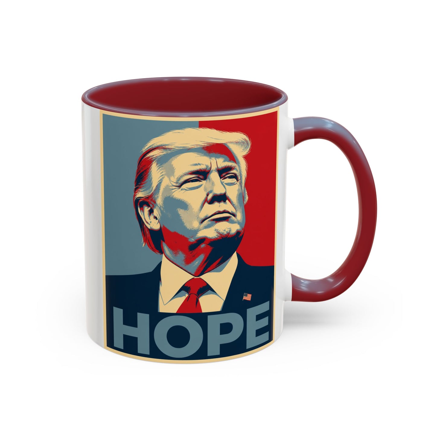 Donald Trump Hope Mug Accent Coffee Mug US Shipment (11, 15oz)
