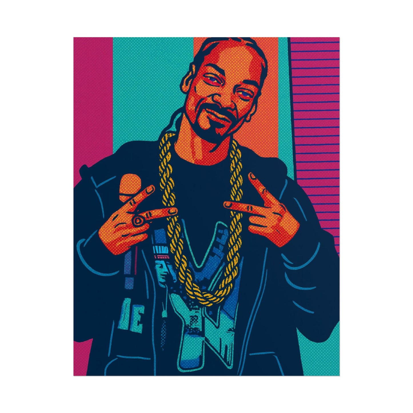 Snoop Dogg Pop Art Poster