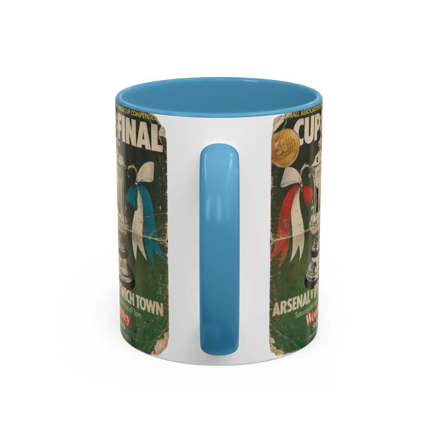 1978 FA Cup Final Programme Ipswich Town Arsenal Poster Accent Coffee Mug (11, 15oz)