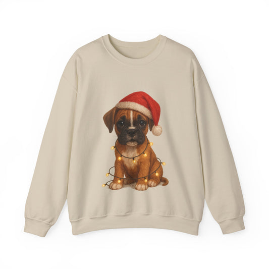 Boxer Puppy Christmas Jumper