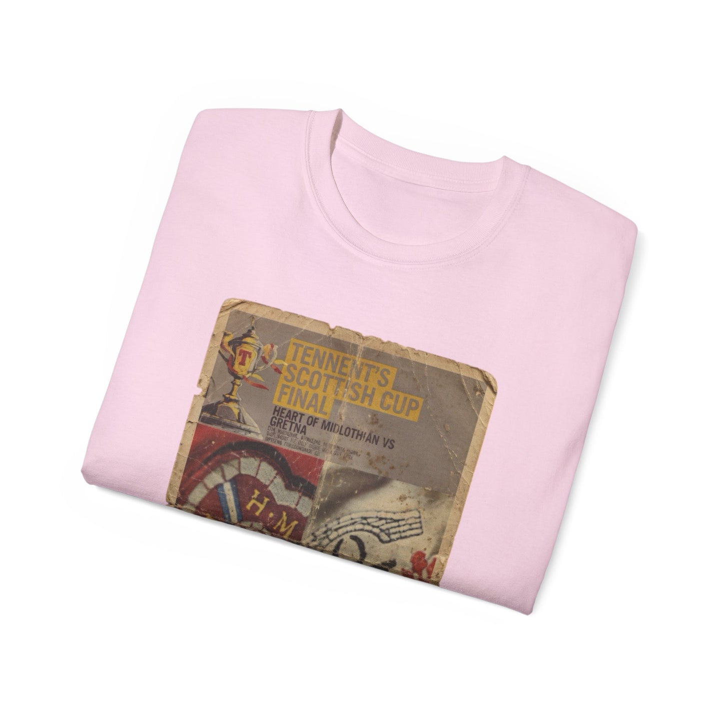 2006 Scottish Challenge Cup Final Hearts Gretna Unisex Ultra Cotton Tee