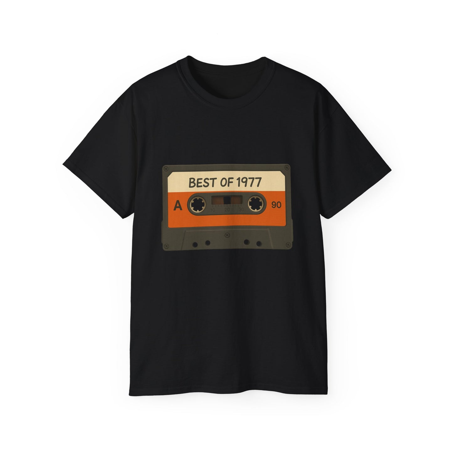 Retro Cassette Tape Best of 1977 T-Shirt