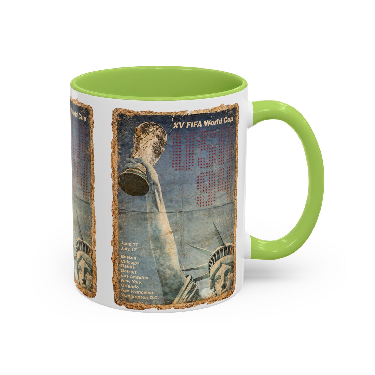 USA 94 World Cup Liberty Poster Coffee Mug (11, 15oz)