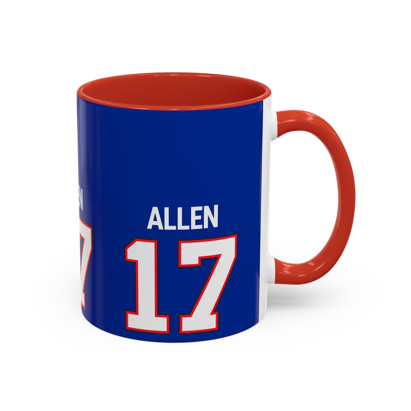 Josh Allen Buffalo Bills Jersey Mug