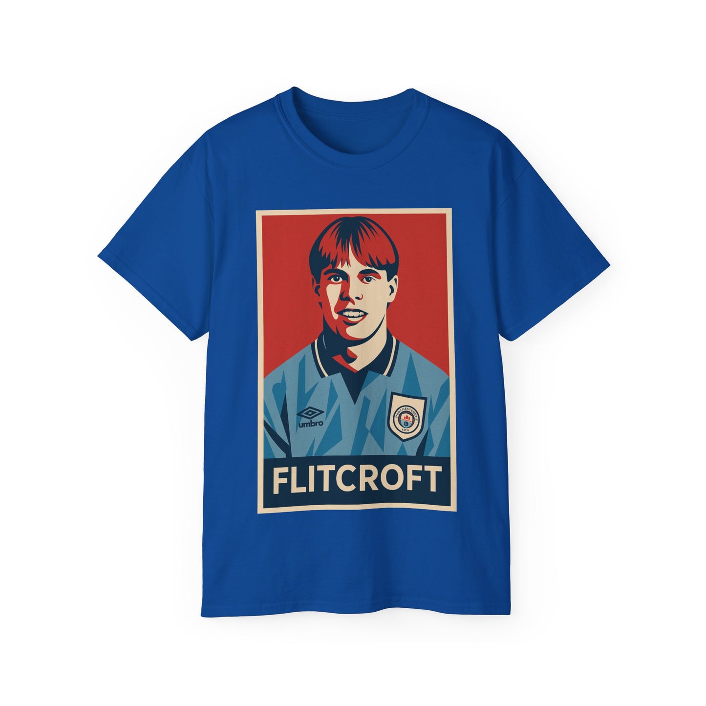 Gary Flitcroft Hope Poster - Manchester City