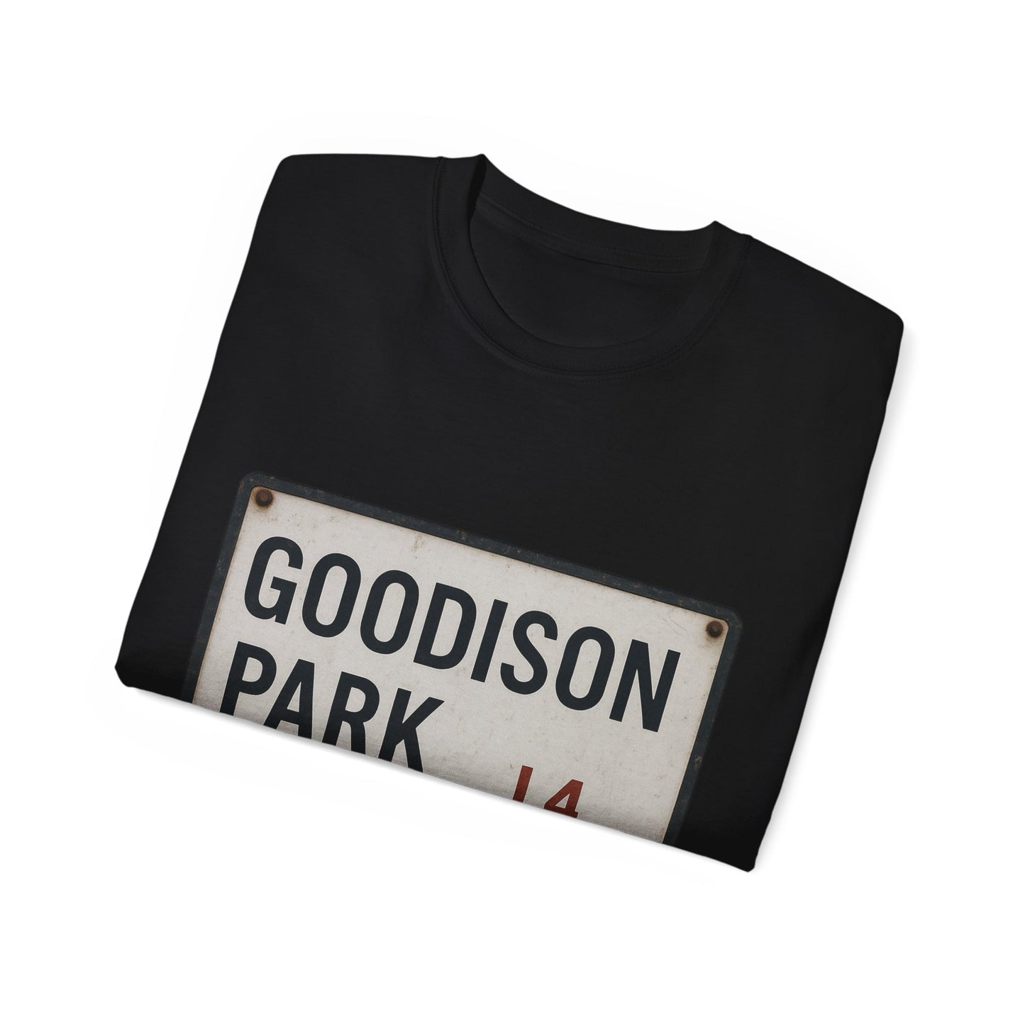 Goodison Park Everton Road Sign T-Shirt