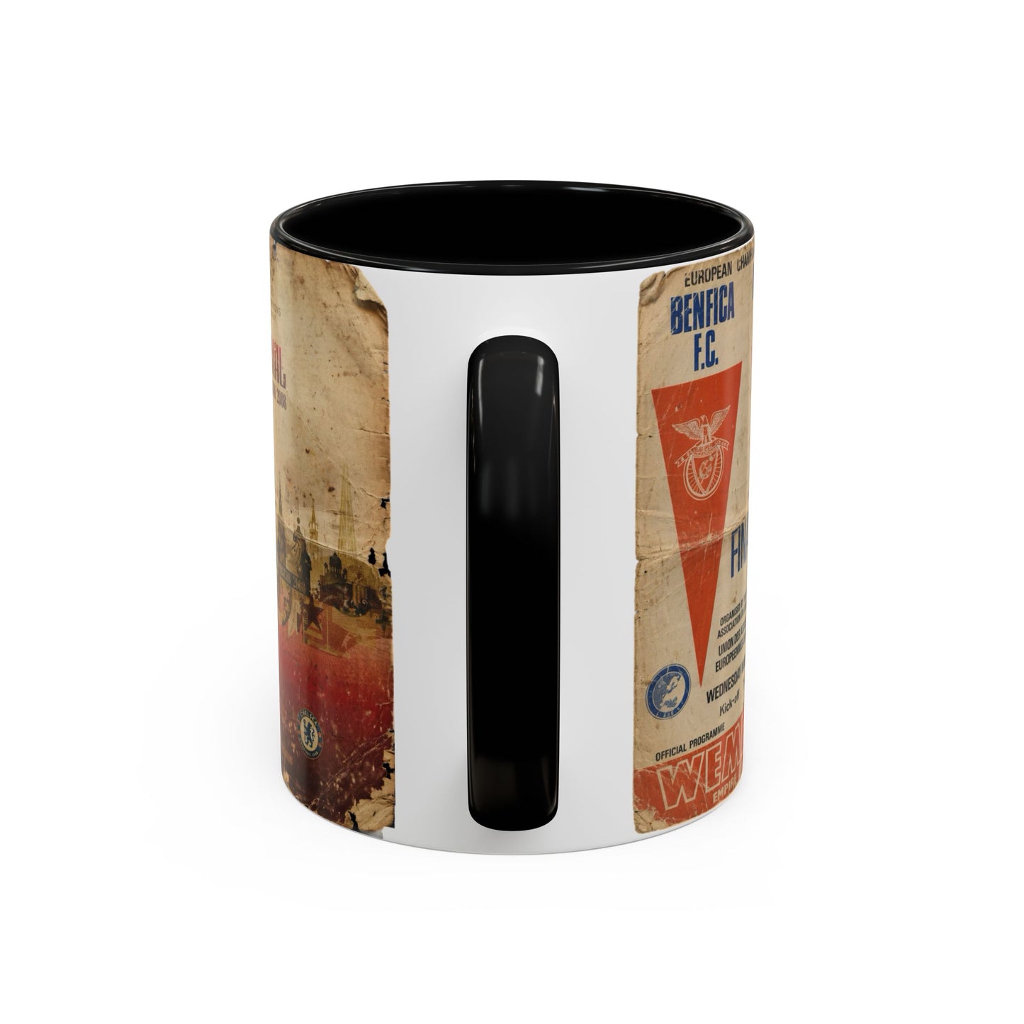 Manchester United European Cup Champions League Poster Coffee Mug (11, 15oz)