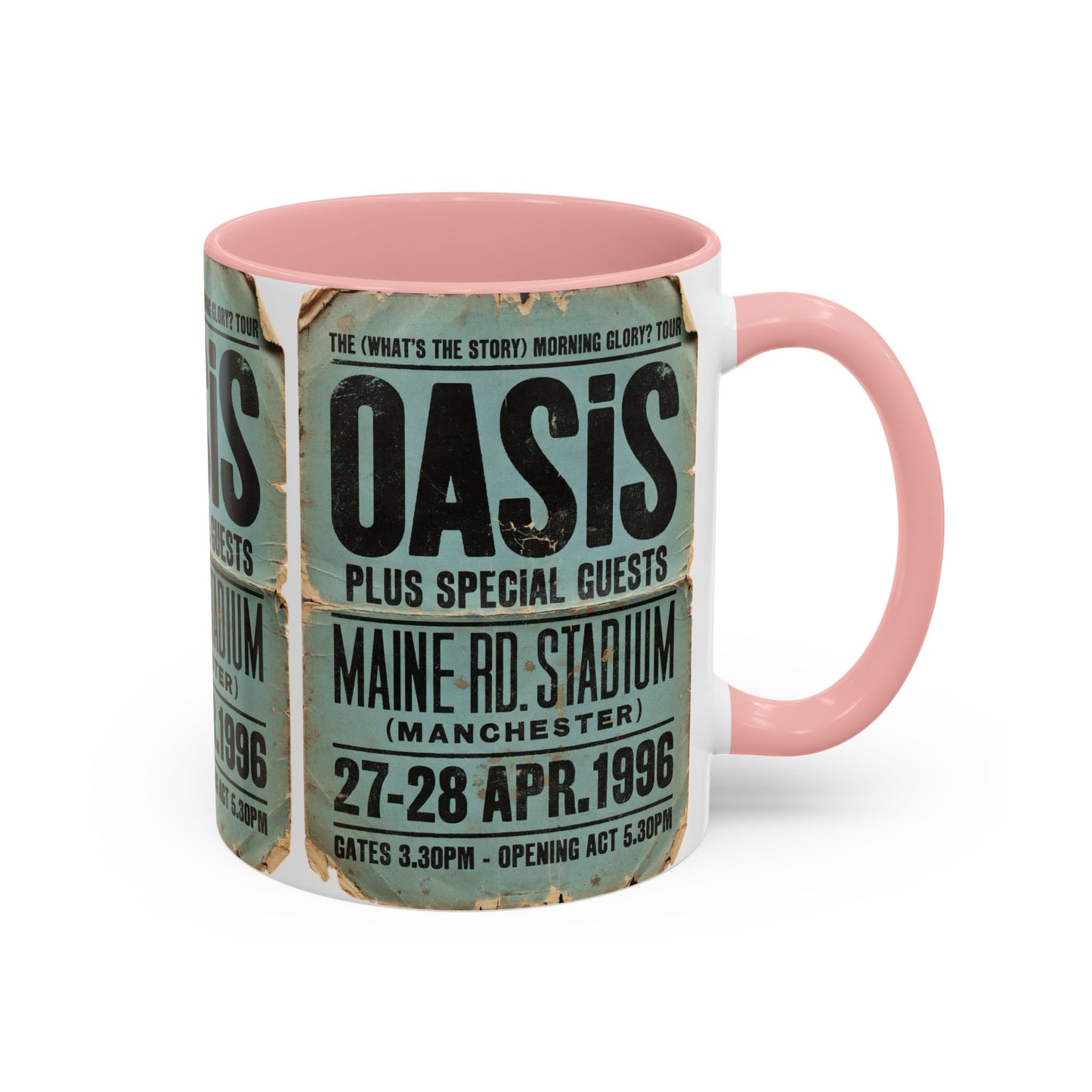 Oasis Maine Road 1996 Poster Coffee Mug (11, 15oz)
