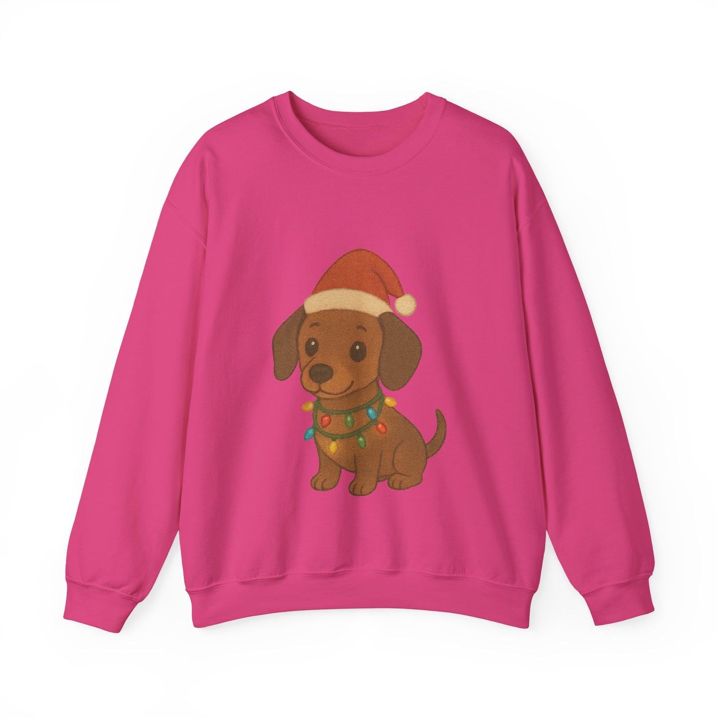 Christmas Dachshund Puppy Christmas Sweatshirt