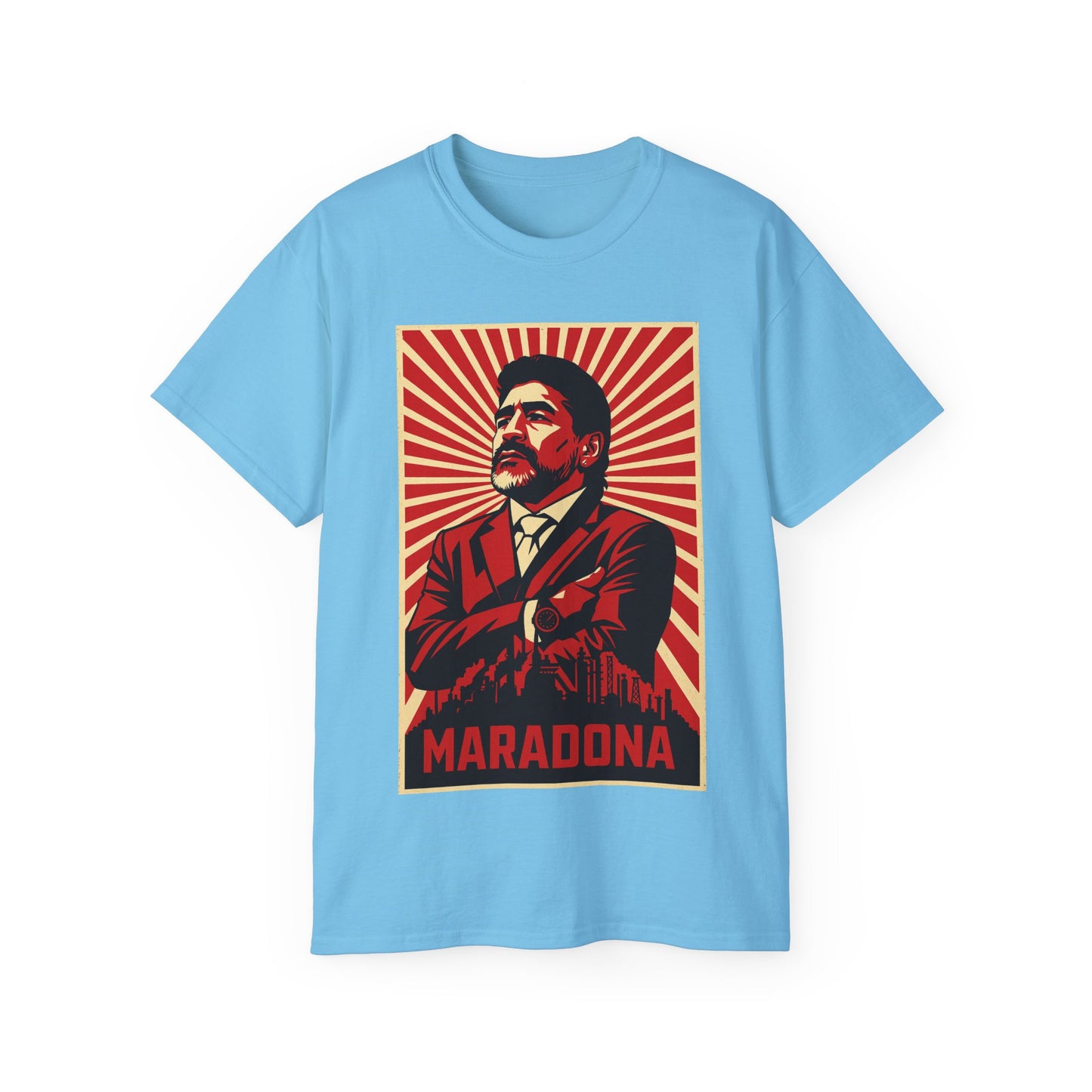 Maradona Propaganda Poster T-Shirt - Argentina