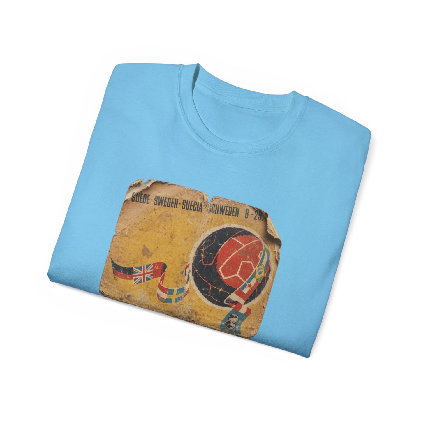 Sweden 1958 World Cup Poster