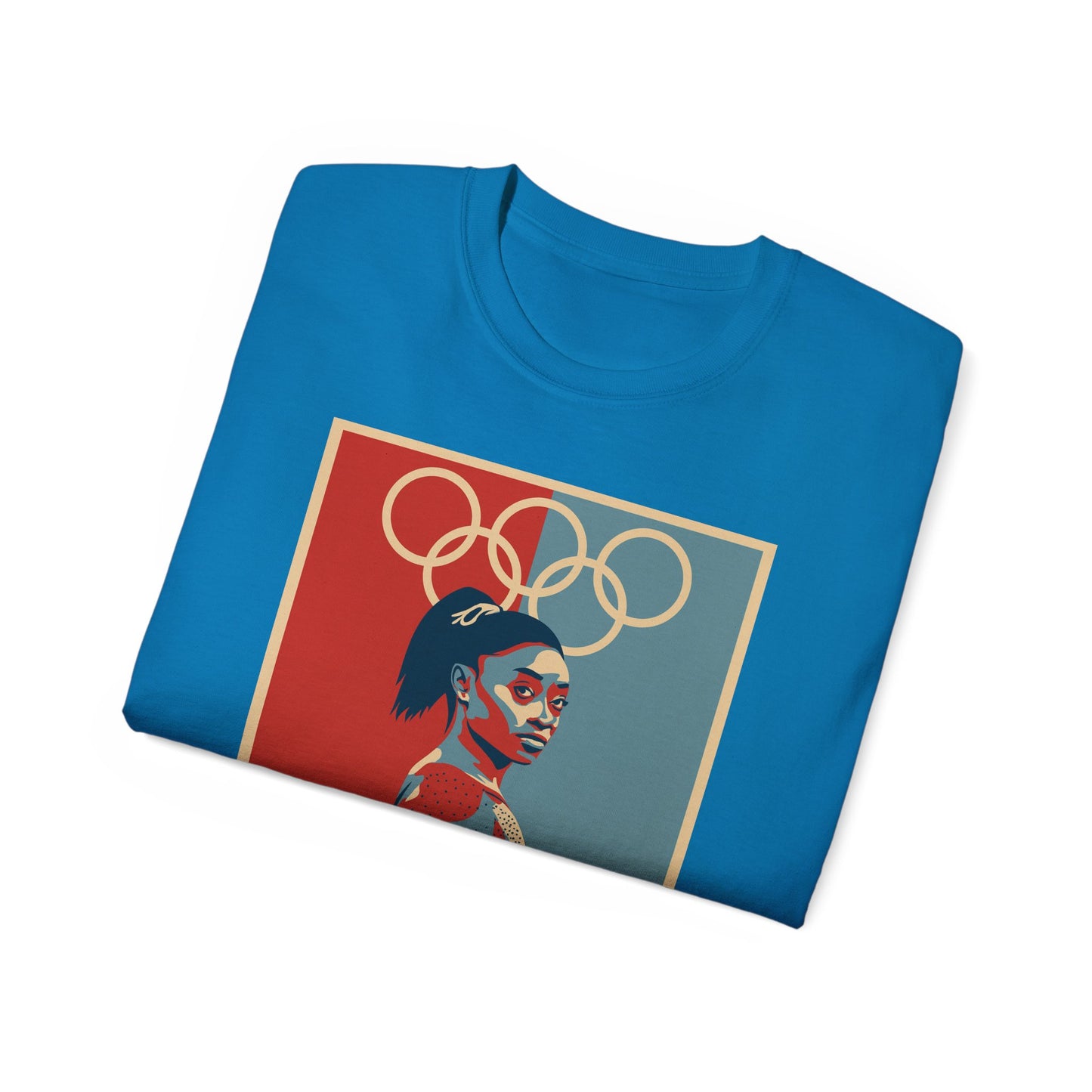 Simone Biles Olympic Rings T-Shirt
