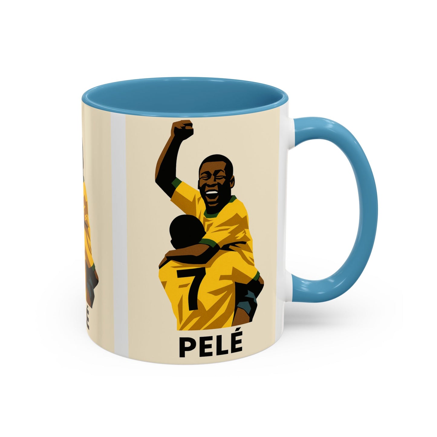 Pelé Celebration Coffee Mug - Brazil