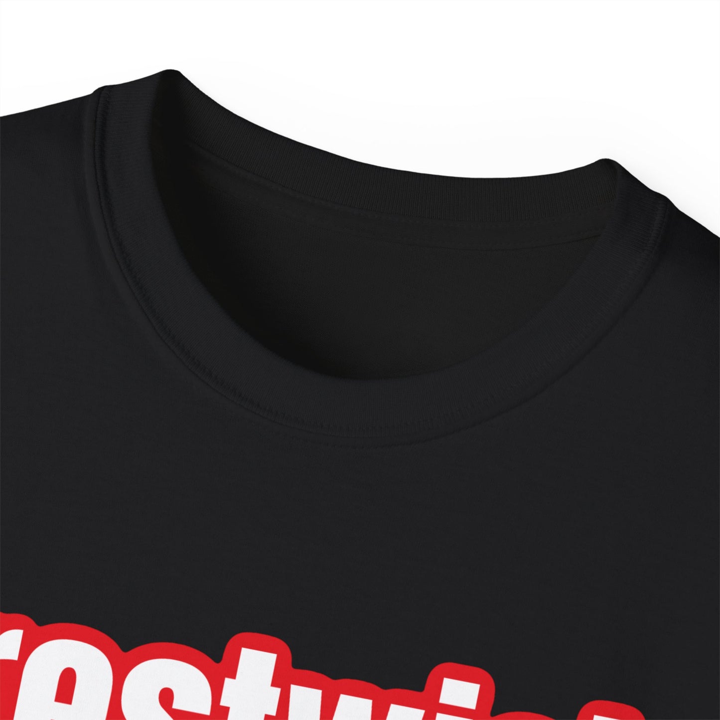 Prestwich Heys Est. 1938 Red on Black