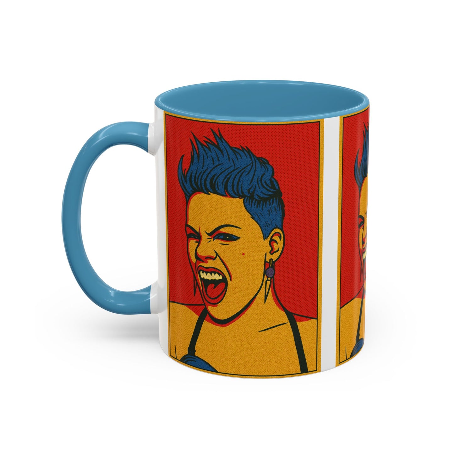 Pink Pop Art Mug