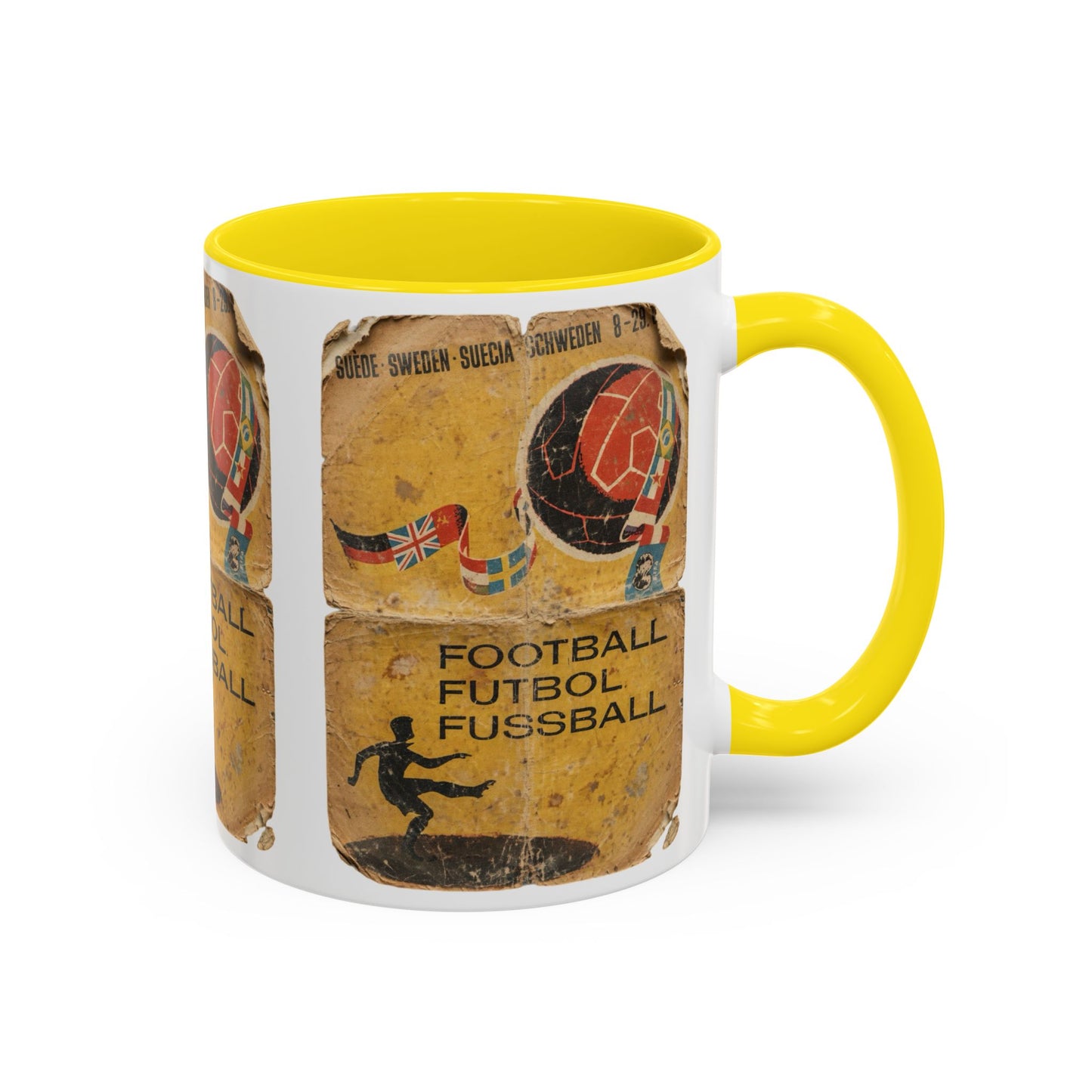Sweden 58 World Cup Poster Coffee Mug (11, 15oz)