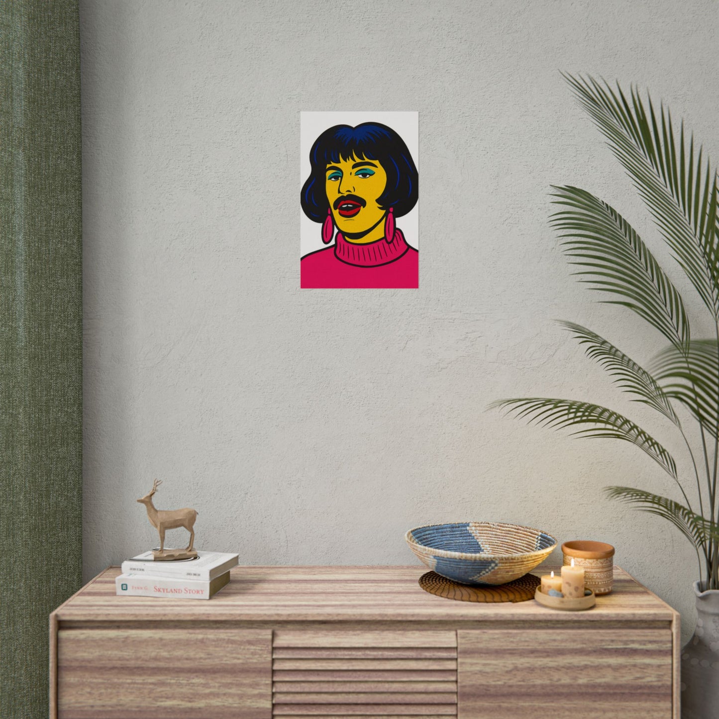 Mercury Pop Art I Want To Break Free Poster
