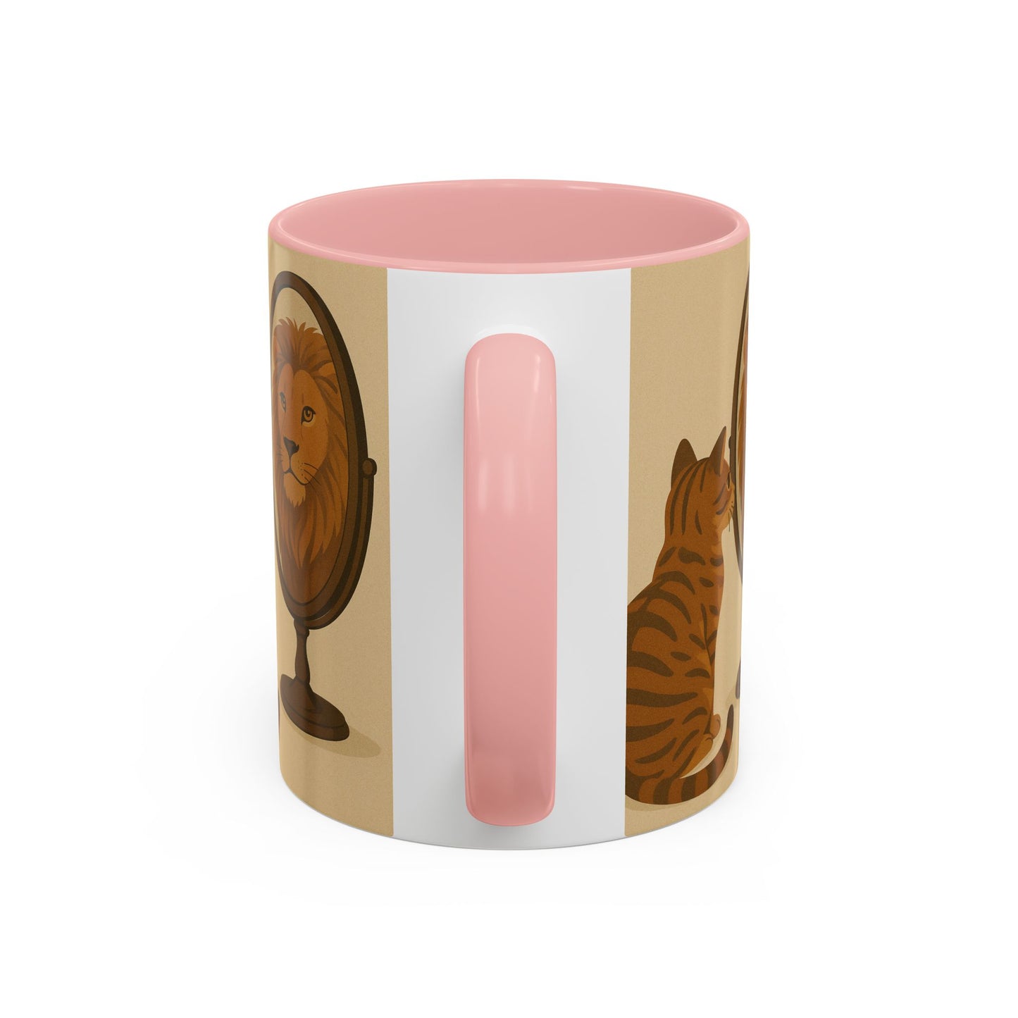 Cat and Lion Mug