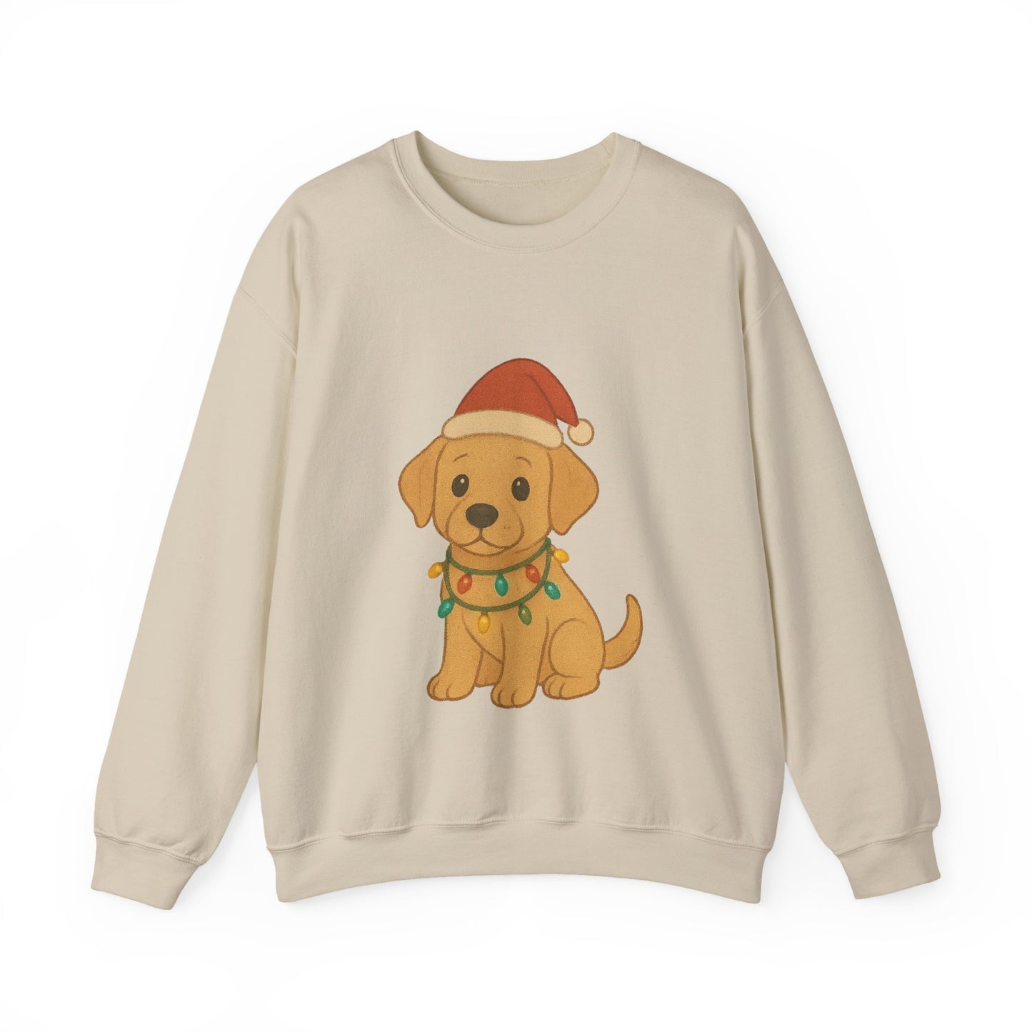 Cute Christmas Labrador Puppy Sweatshirt