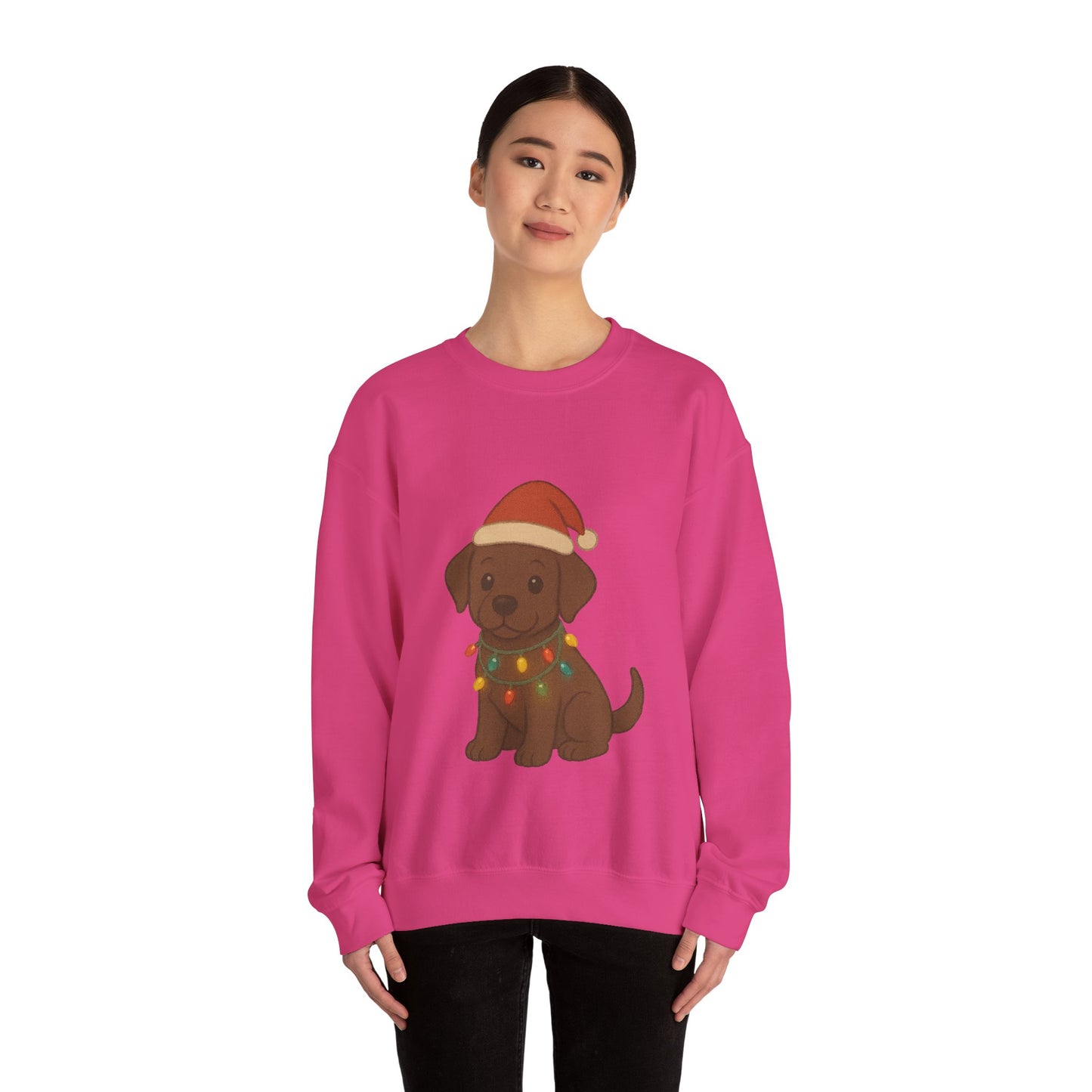 Christmas Chocolate Labrador Sweatshirt