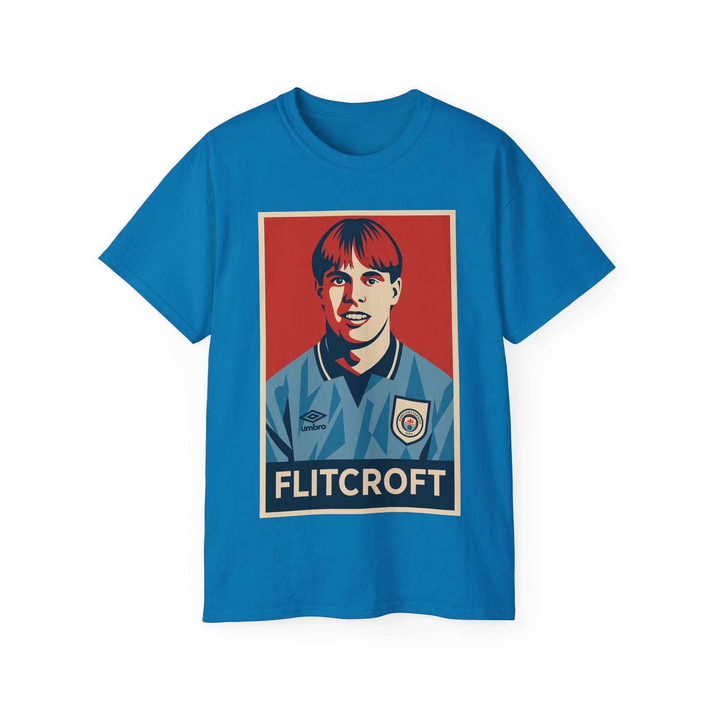 Gary Flitcroft Hope Poster - Manchester City