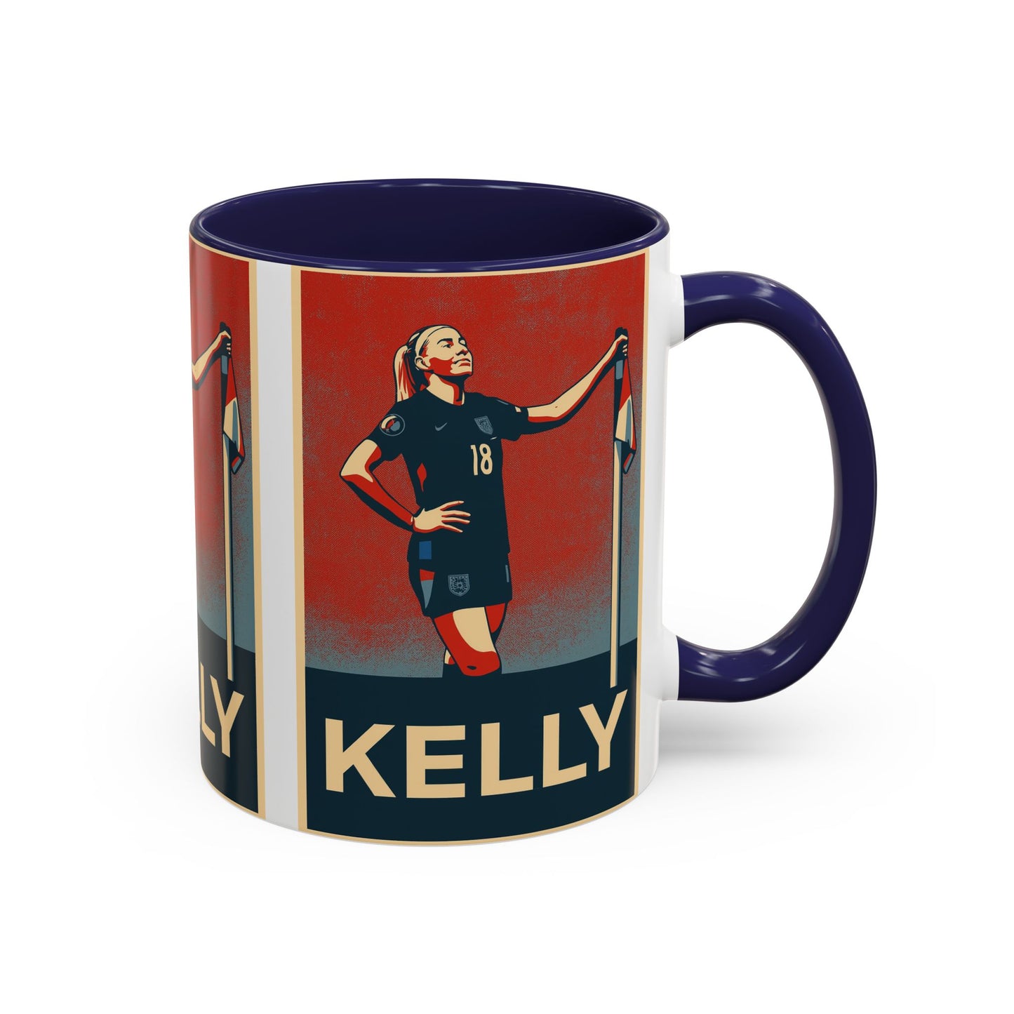 Chloe Kelly Corner Flag Mug England
