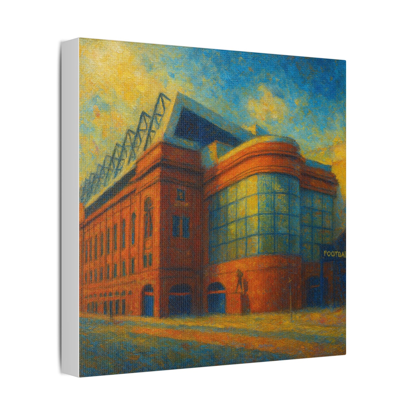 Rangers FC Ibrox Stadium Canvas Wall Art