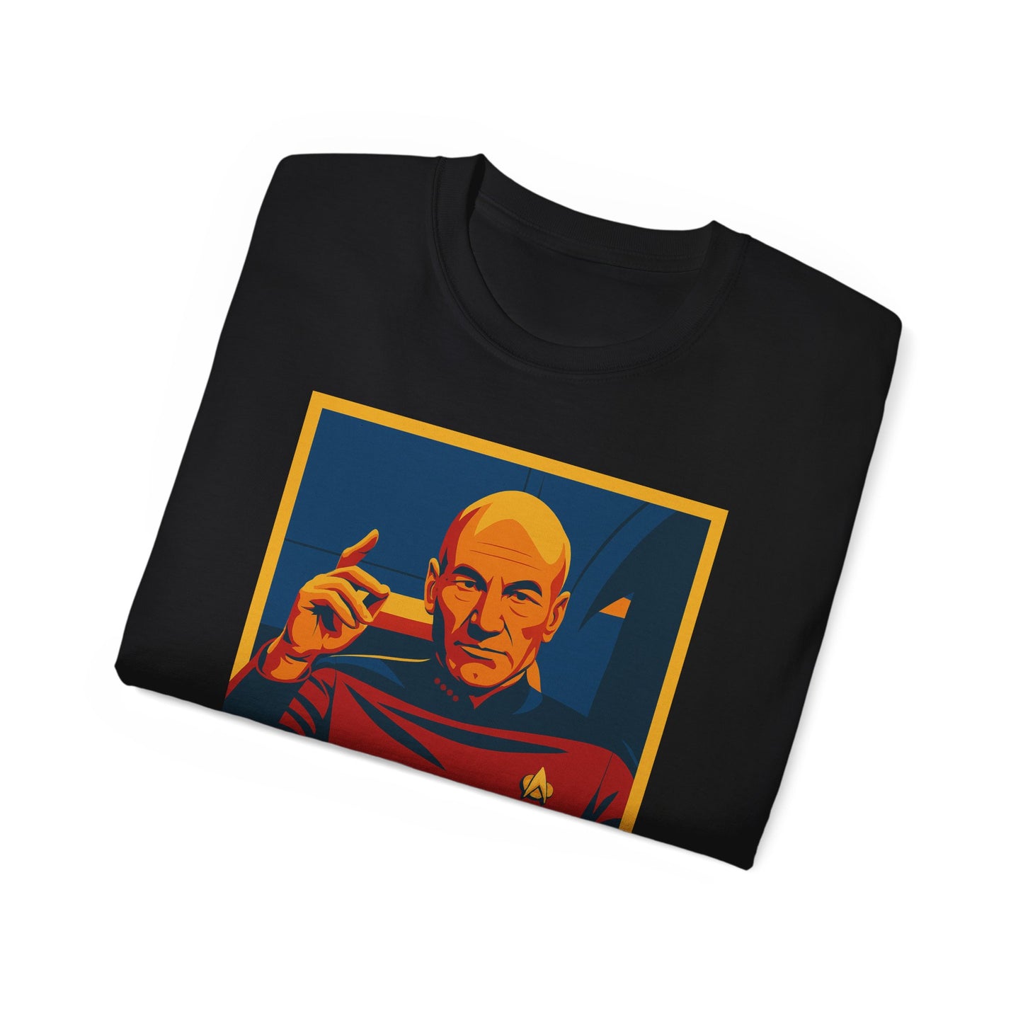 Captain Picard Engage T-Shirt