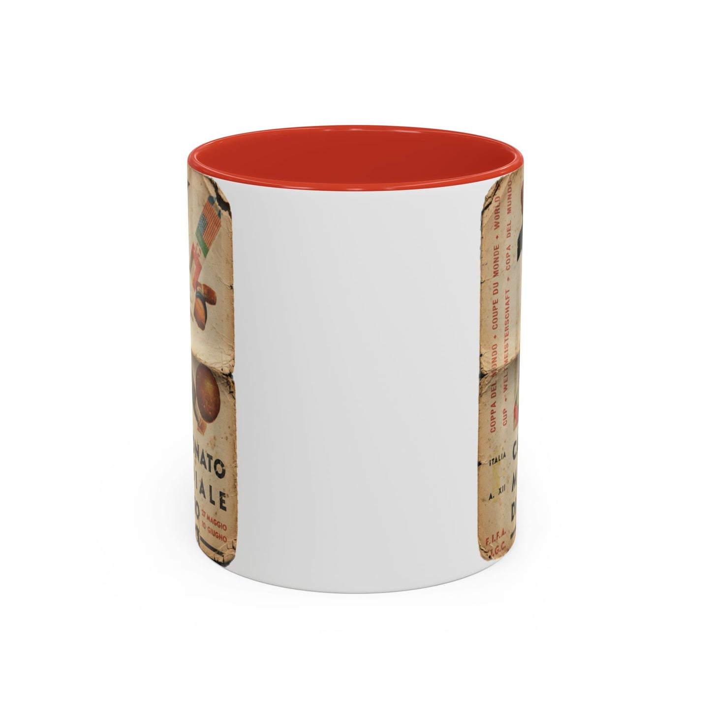 Italy 1934 World Cup Poster Coffee Mug (11, 15oz)