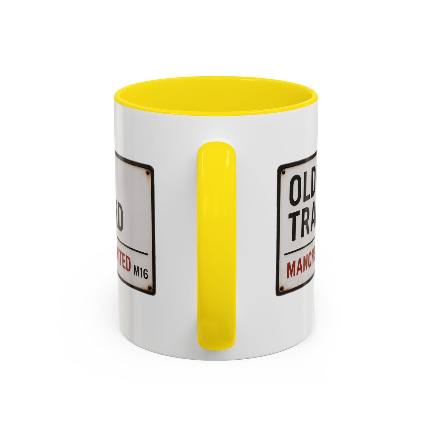 Manchester United Old Trafford Road Sign Mug