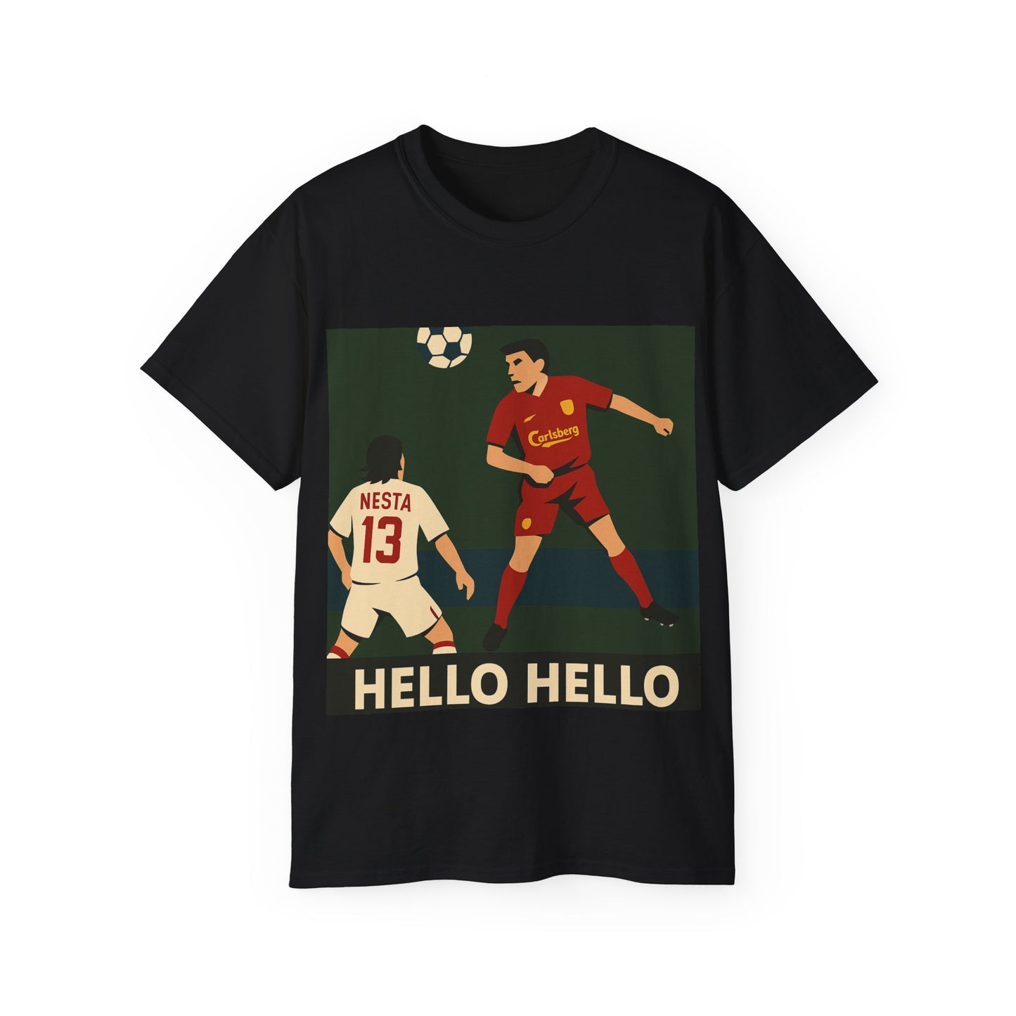 Hello Hello Steven Gerrard T-Shirt - Liverpool
