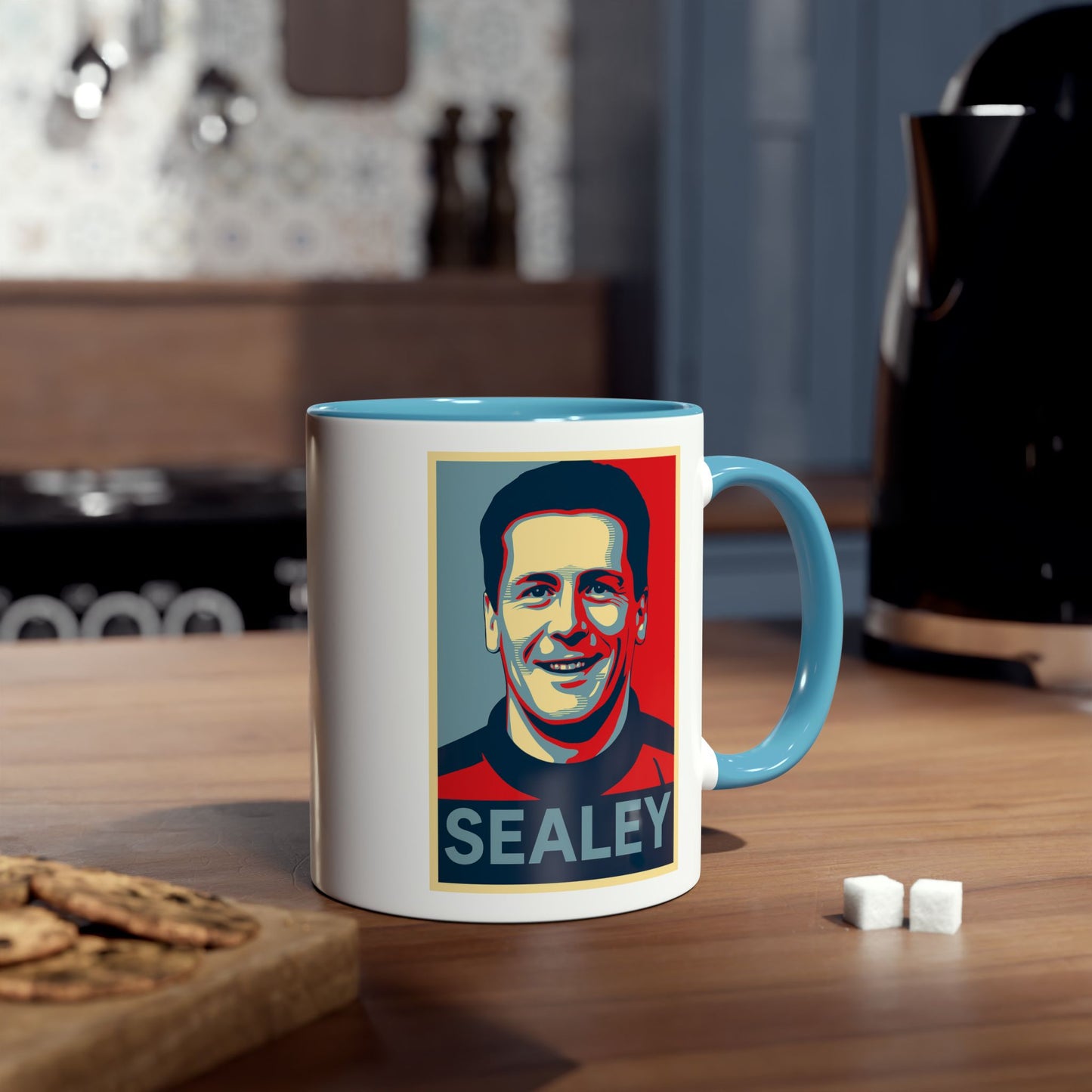 Les Sealey Hope Poster Mug - Manchester United