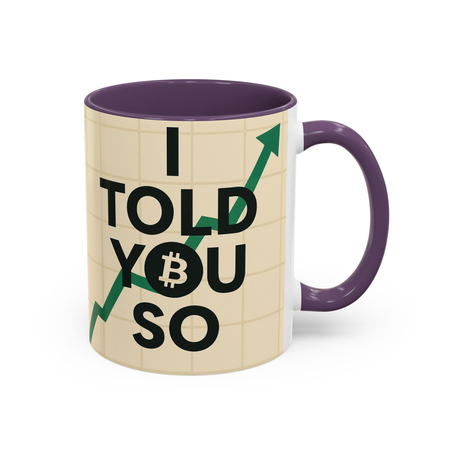 I Told You So Bitcoin Mug