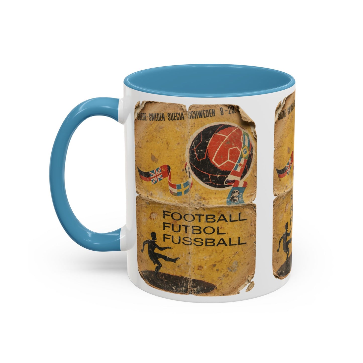 Sweden 58 World Cup Poster Coffee Mug (11, 15oz)