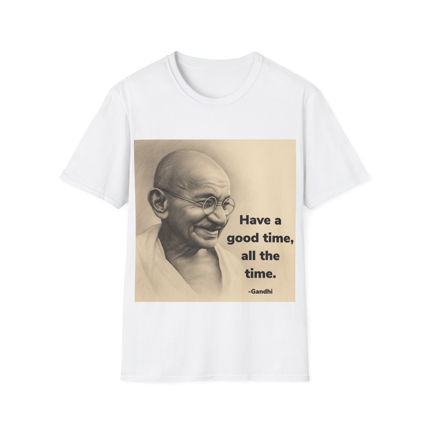 Inspirational Gandhi Quote T-Shirt