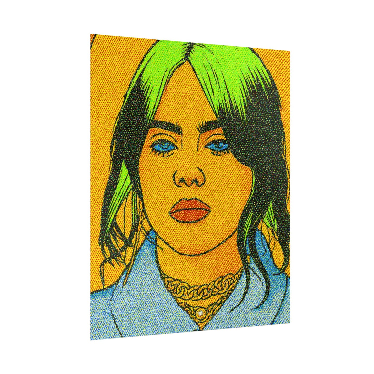 Billie Pop Art Poster