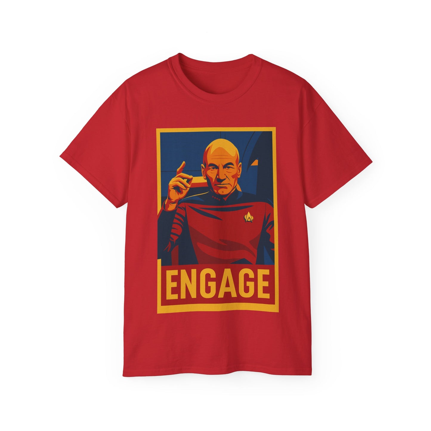 Captain Picard Engage T-Shirt