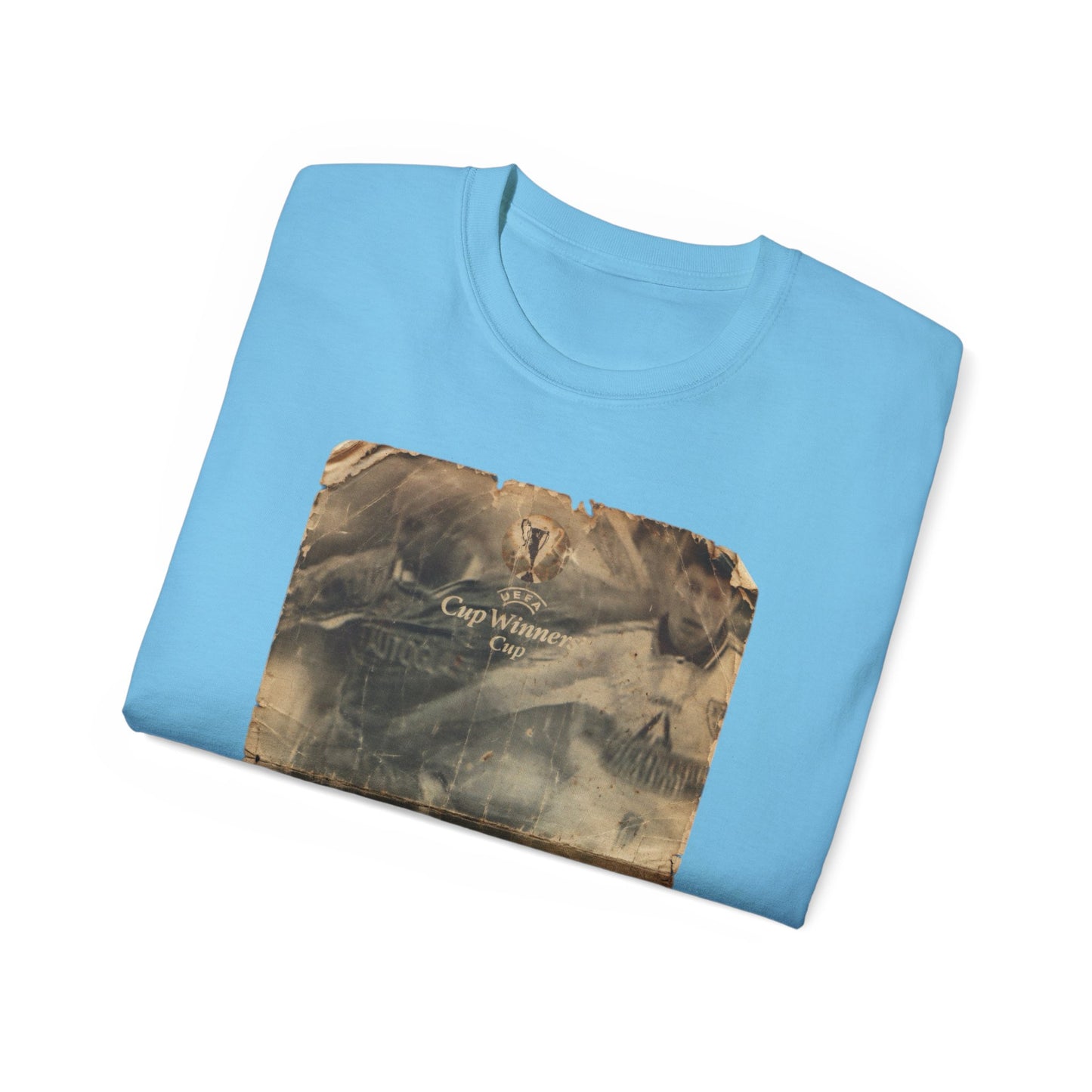 1998 European Cup Winners Cup Final Chelsea Stuttgart Poster Unisex Ultra Cotton Tee