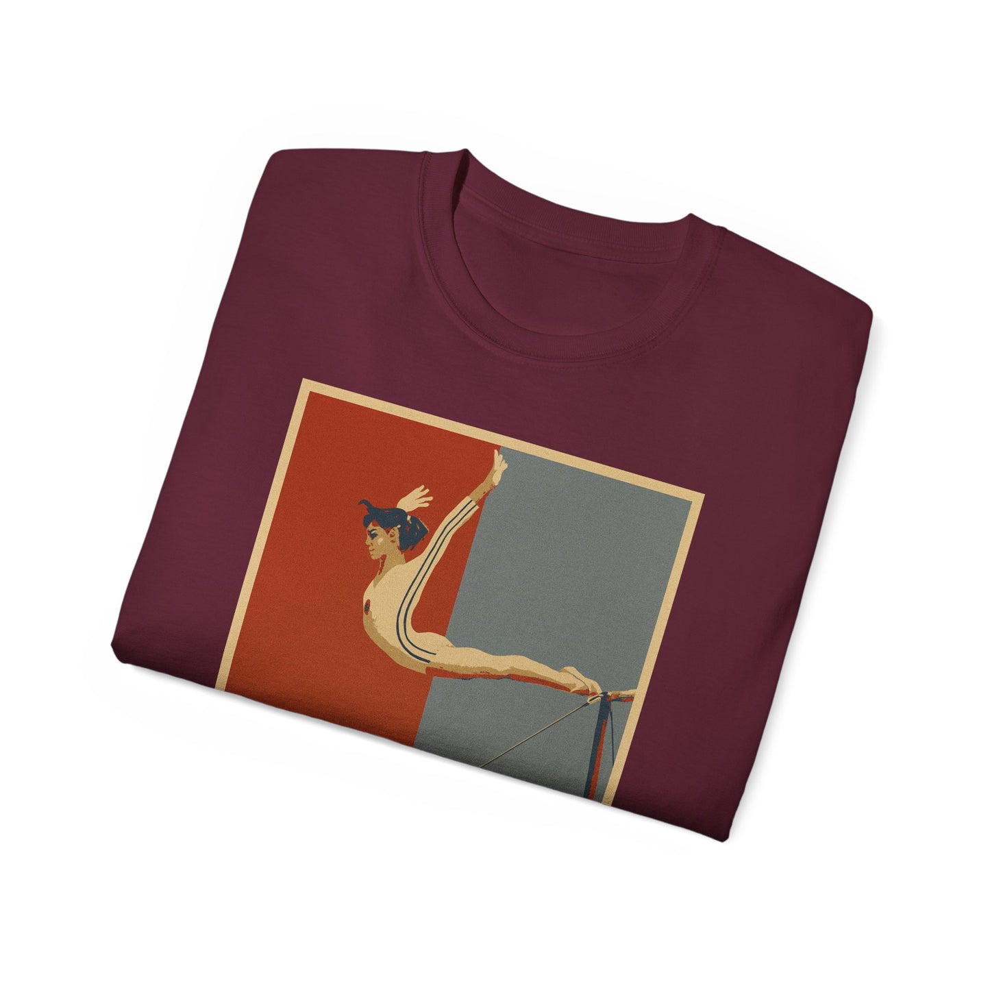 Nadia Comăneci Flying T-Shirt